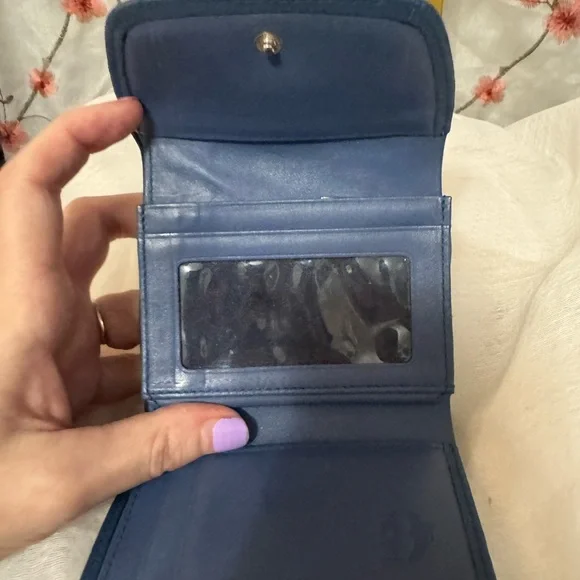 MCM Blue Leather Women's Wallet - Picture 8 of 11